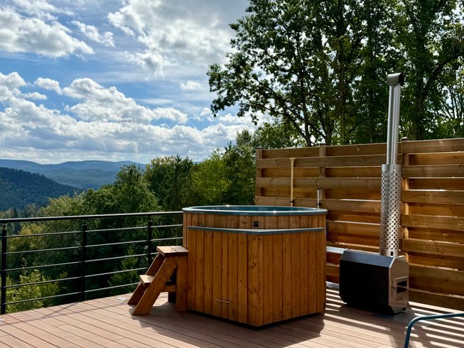 Hébergement AbracadaRoom : Dôme Orbe-Insolite-Sauna-Bain-Nordique-Climatisé - Image 23