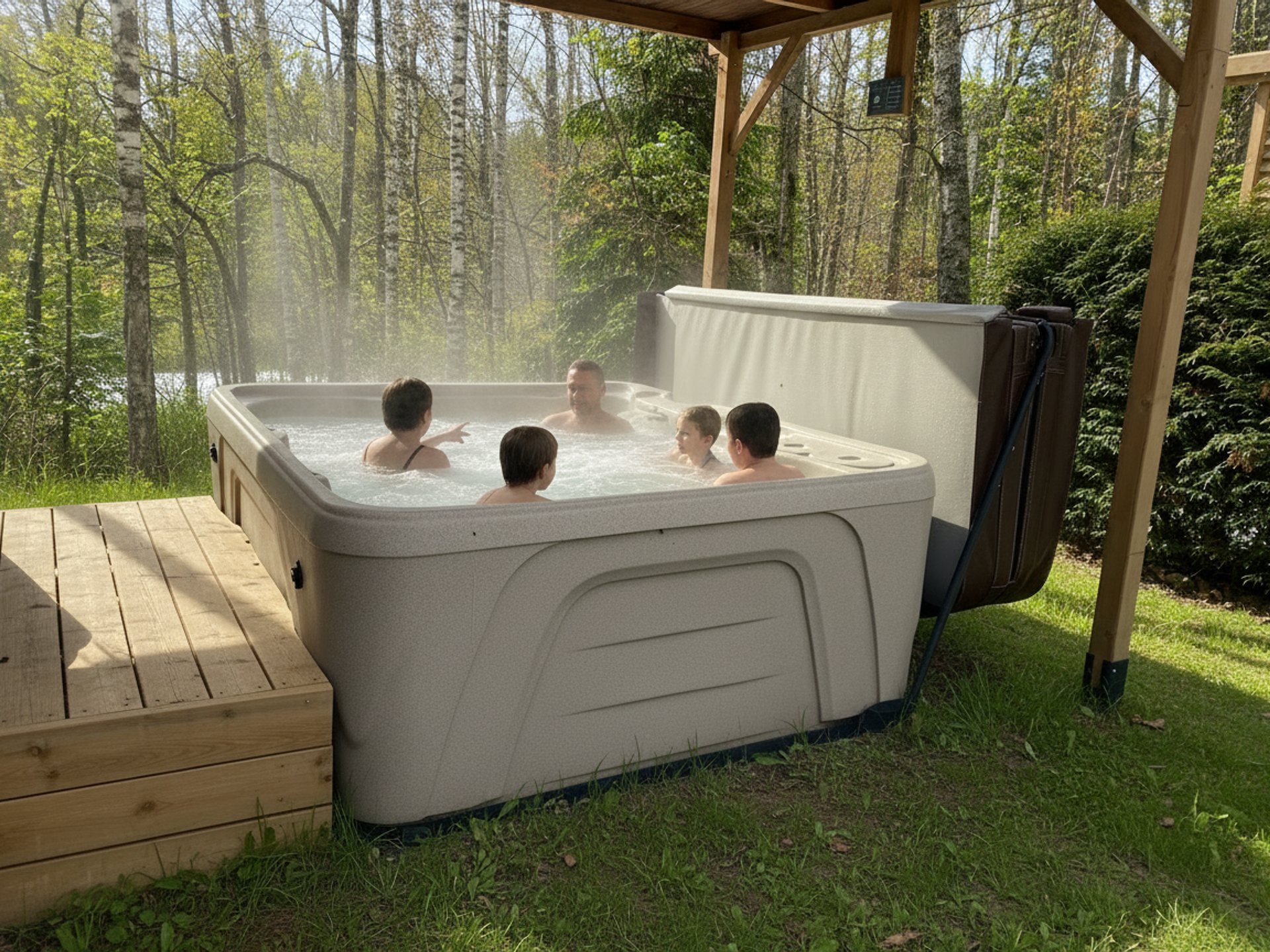 HY•Lødge Spa-6pers N°4 (Chalet nature avec spa privatif)