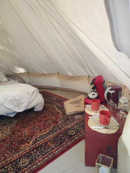 Hébergement AbracadaRoom : La tente Sushine et sa baignoire avec vue - Image 4