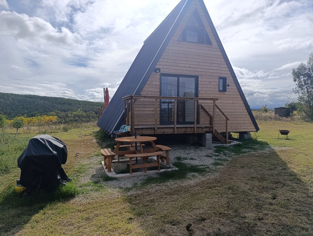 La Cabane des Biquets - Vue sur les collines à Mazerolles Du Razés (12)