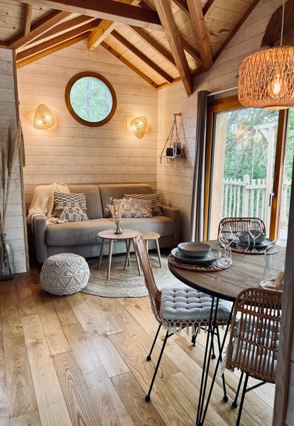 Hébergement AbracadaRoom : "Le Temps d'un Rêve" - Spa & Sauna - Dôme à Bulles - Image 3