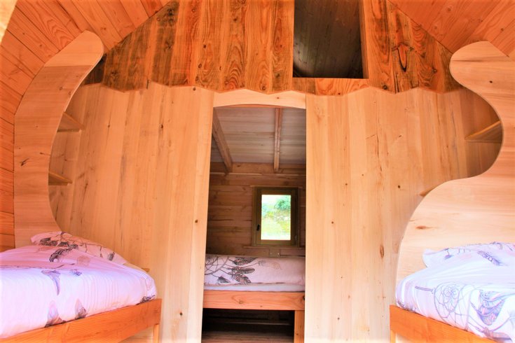 Hébergement AbracadaRoom : Cabane châtaigne Pellegrine vue rivière - Image 4