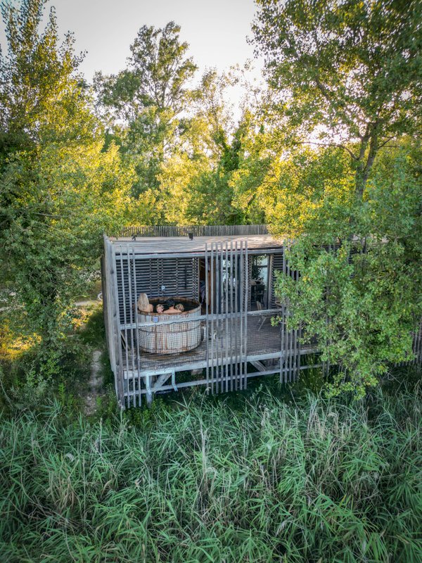Cabane Spa Bohème à Sorgues (1)