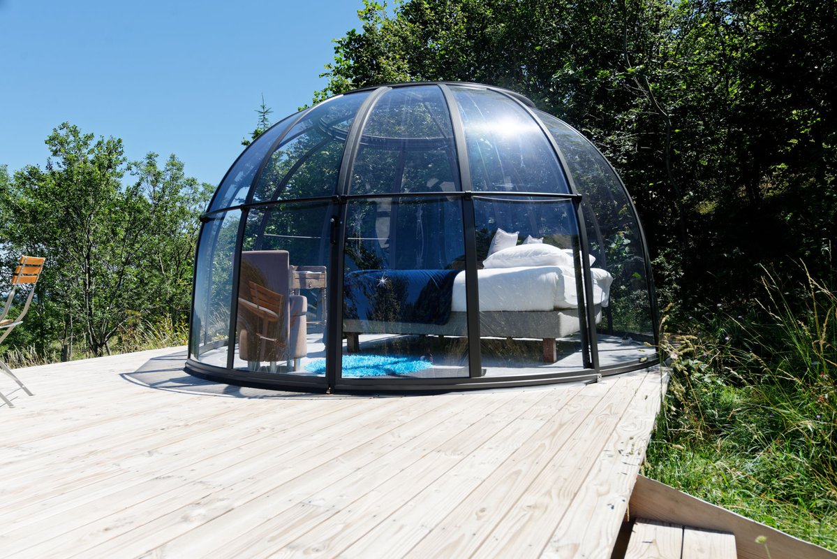 Dôme Céleste, accès piscine & SPA à Jaunac (11)