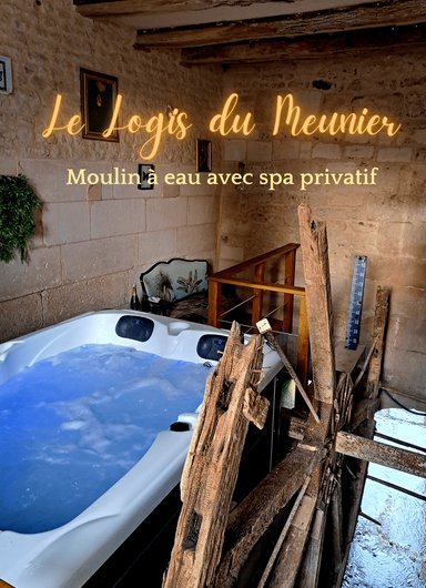 Le Logis du Meunier & Spa privatif à Champagnac