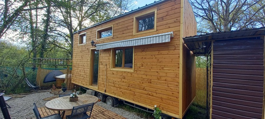 Hébergement AbracadaRoom : Tiny house & Spa  - Ma pause nature - Image 3