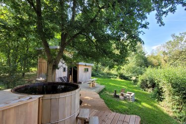 Cabane Spa Robinson Ambre à St-Léger-Aux-Bois (3)