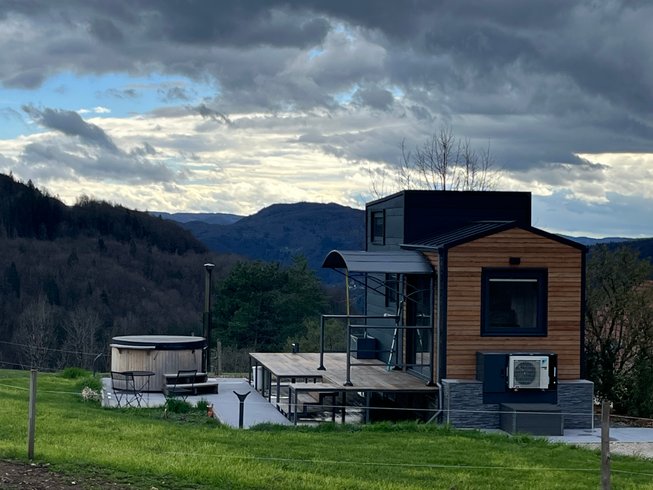 Hébergement AbracadaRoom : Tiny house Athena & Spa - Image 3