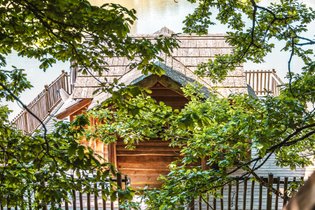 Cabane sur l'eau Territoire de Belfort