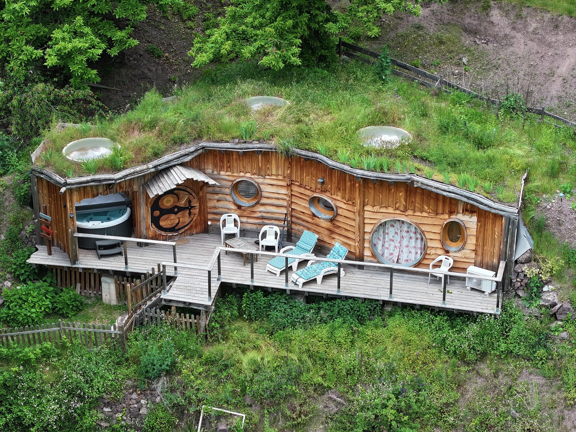 Cabane Hobbit de Belvédère