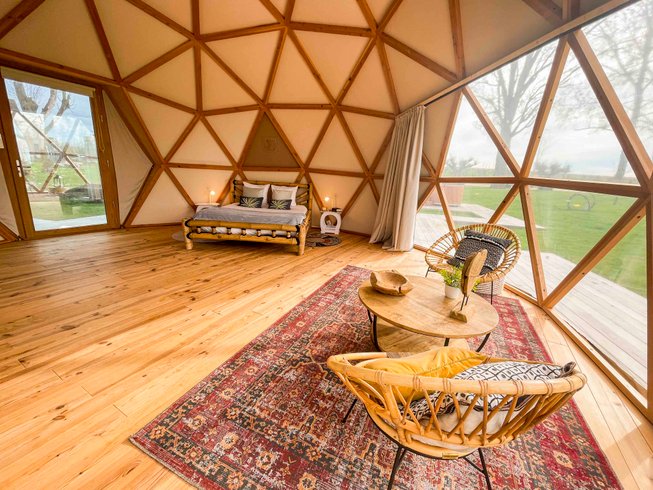 Hébergement AbracadaRoom : Le Dôme avec Bain nordique - Image 13