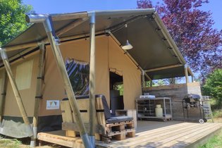 Tente et tente lodge Allier