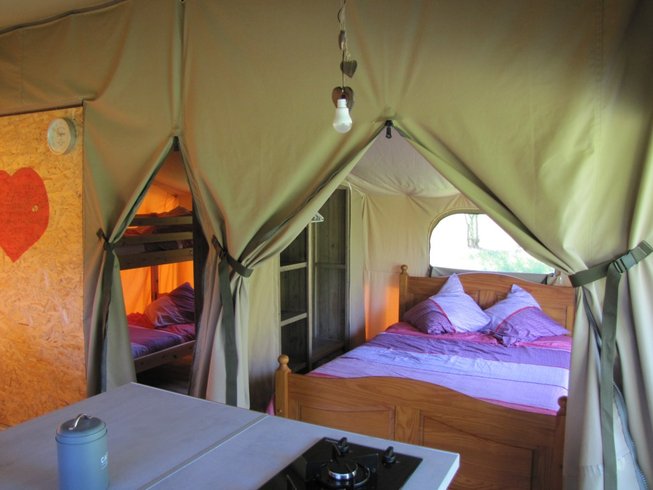Hébergement AbracadaRoom : Tente Lodge Cerise - Image 3
