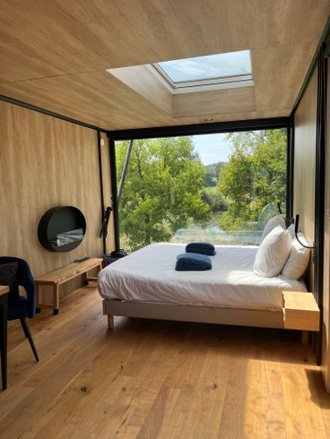 Hébergement AbracadaRoom : Lodge Duo sur Terre & Bain Nordique Privatif - Image 2