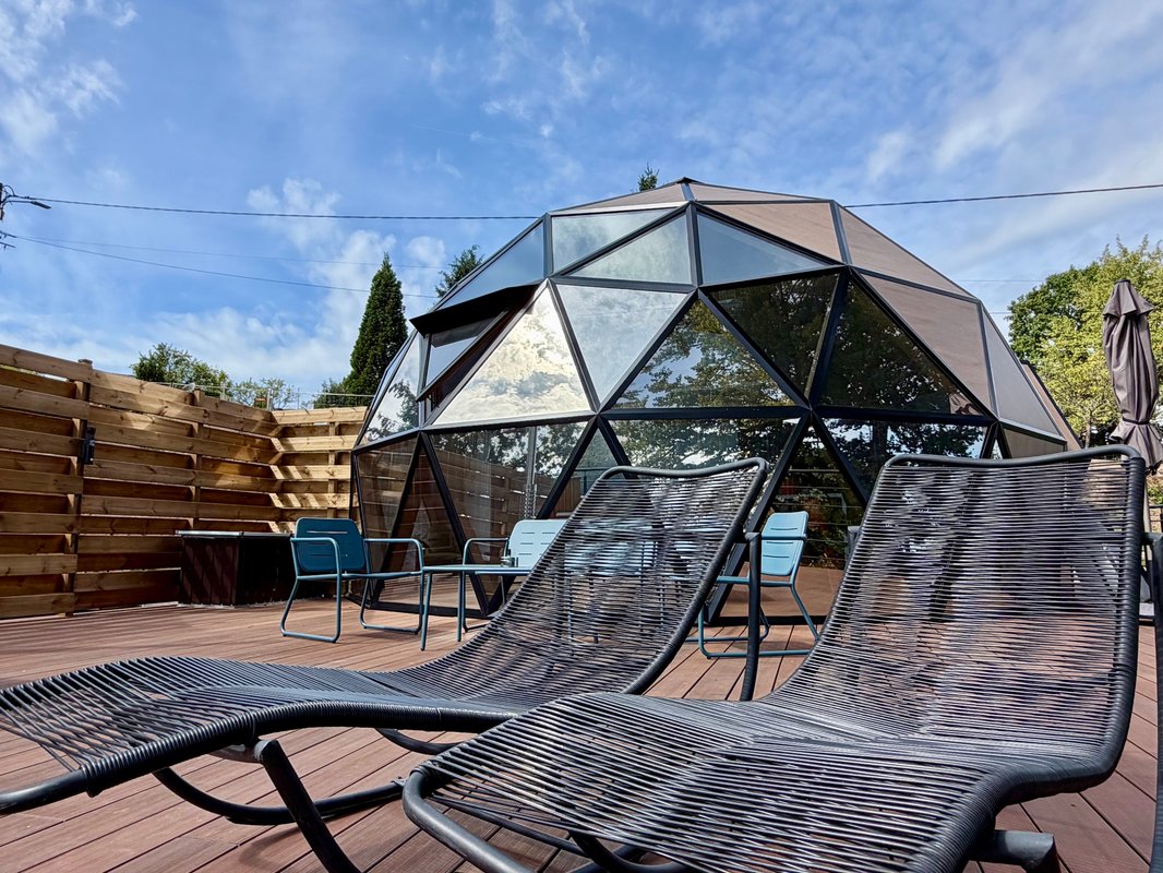 Dôme Orbe-Insolite-Sauna-Bain-Nordique-Climatisé à Hommert (5)