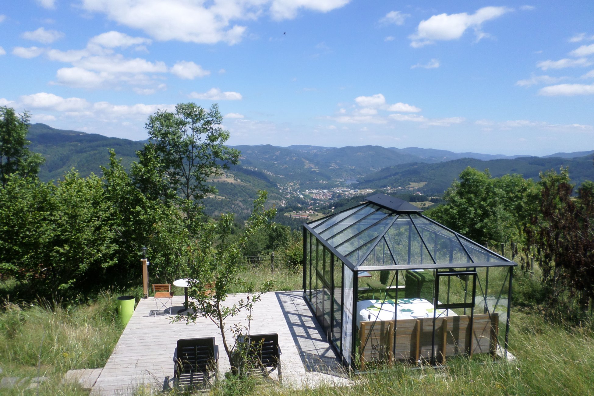 Hébergement UnicStay : Pavillon Prairie, accès piscine & SPA à Jaunac