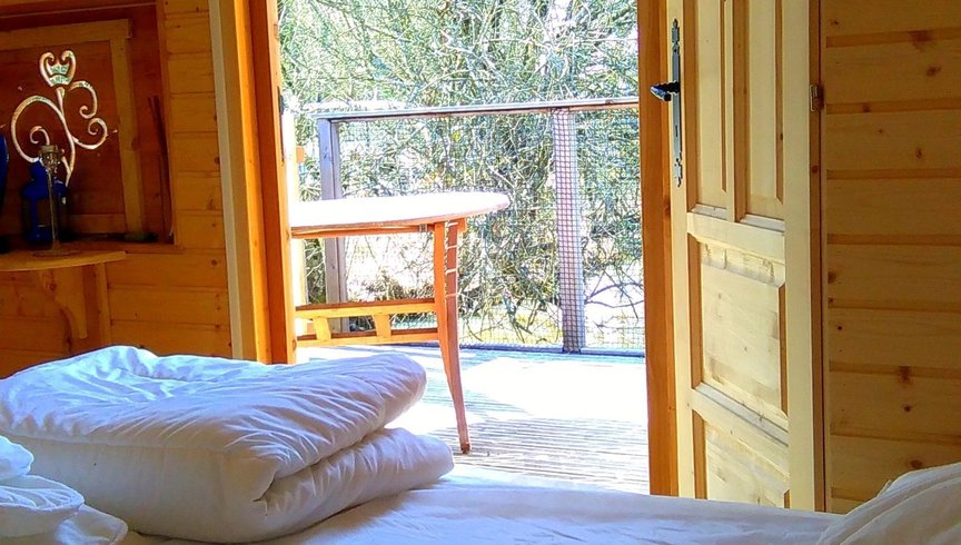 Hébergement AbracadaRoom : Cabane Duo flottante Marquise - Image 5