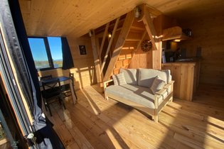 Cabane sur pilotis Haute-Loire