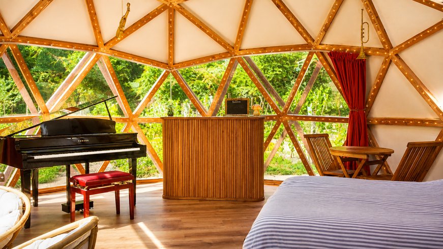 Hébergement AbracadaRoom : Dôme prestige - Royaume cinq sens - Image 3