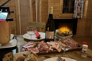 Cabane sur l'eau Meuse