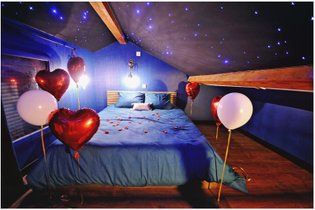 La suite 7ième ciel ÉTOILÉ, SPA XXL, 5 min du centre