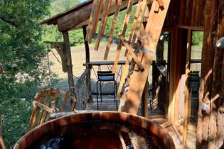 Cabane sur pilotis Oise