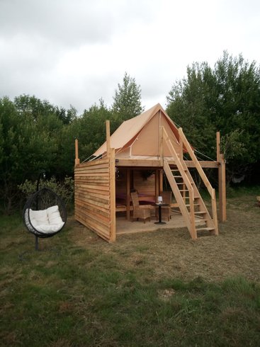 Hébergement AbracadaRoom : Tente sur pilotis des Souciers - Image 3