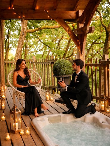 Hébergement AbracadaRoom : Cabane Spa Dolce Vita - Image 14