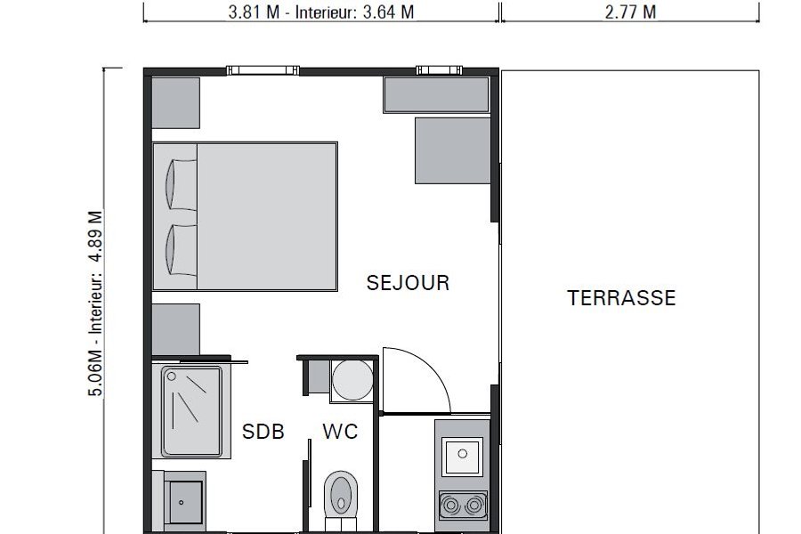 Chalet cosy sur pilotis — photo 2