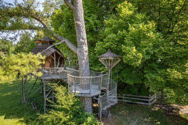 Cabane Spa du Bout du Pré à Descartes (1)
