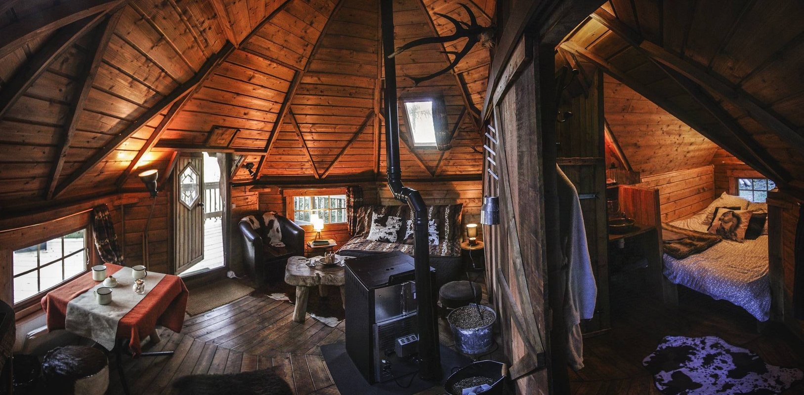 cabane & spa des trappeurs
