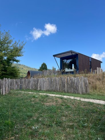 Hébergement AbracadaRoom : Lodge Duo sur Terre & Bain Nordique Privatif - Image 9