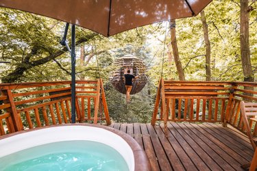 Cabane Spa "Cocoon Plume" à Rosoy-En-Multien (2)