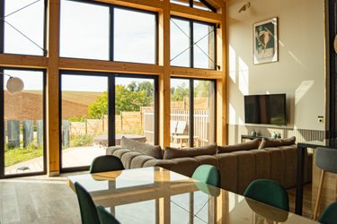 Hestia : Ecolodge de luxe avec bain nordique pour 2-10 personnes à Saint-Mards-En-Othe (4)