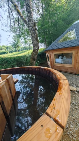 Hébergement AbracadaRoom : La cabane Boréale & Spa - Image 6