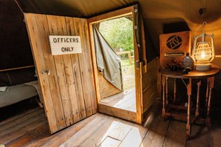 Tente et tente lodge Manche