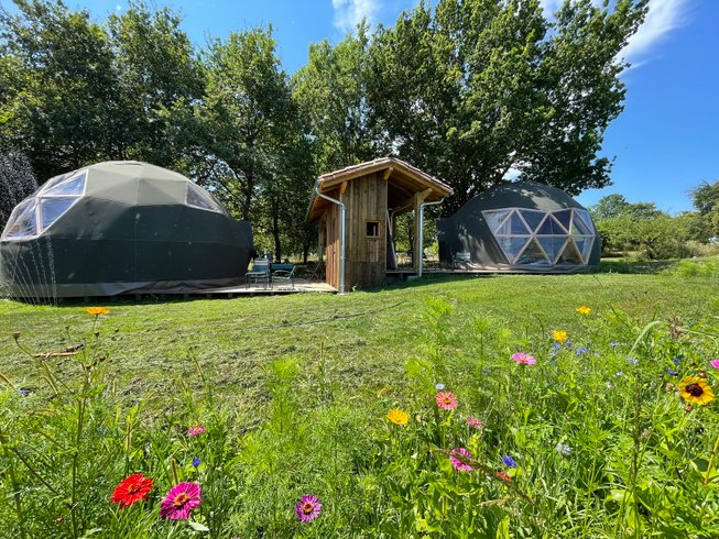 Hébergement AbracadaRoom : Lichen dôme géodésique & Spa - Image 15
