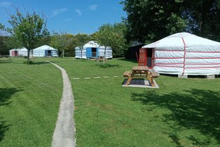 Yourte 2-4 pers - Orange - 6ème