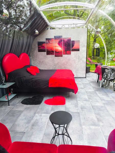 Hébergement AbracadaRoom : Bulle Love Passion & spa - Image 11