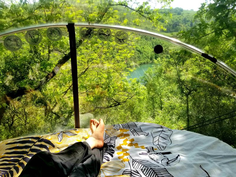 Hébergement AbracadaRoom : Cybèle, bulle perchée de la vallée - Image 2