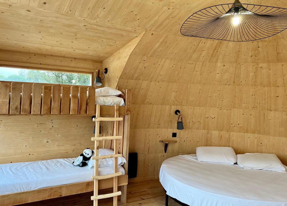 Cabane Spa les Flots 4 pers à Bâgé-Dommartin (5)