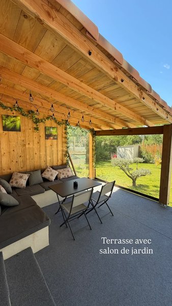 Hébergement AbracadaRoom : "F"anny - Wigwam, piscine & spa - Image 22