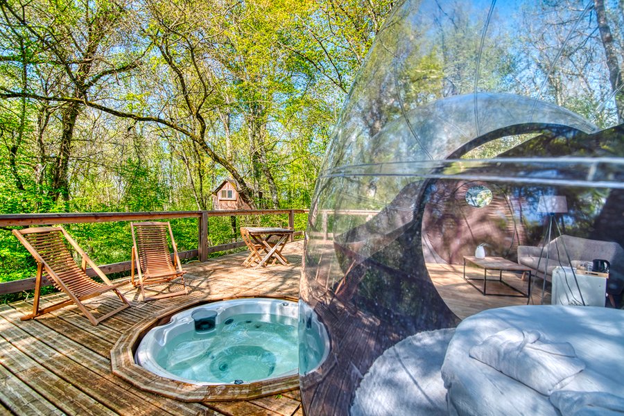 Hébergement AbracadaRoom : Bulle du Pinson & Spa - Image 6