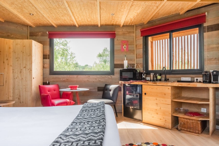 Hébergement AbracadaRoom : Lodge sur pilotis Duo Spa et sauna privatif Vaudésir - Image 12