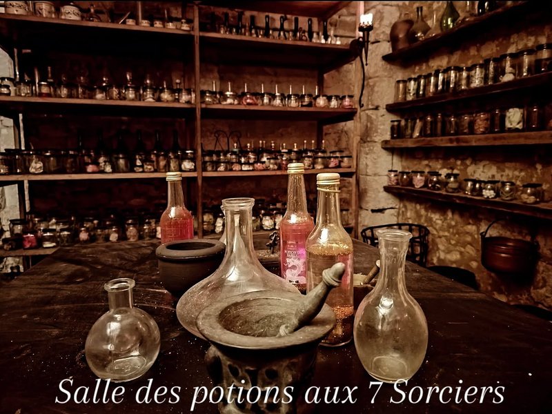 Hébergement AbracadaRoom : Suite des 7 Sorciers, nuit dans une Chapelle d'un Manoir Magique - Image 4