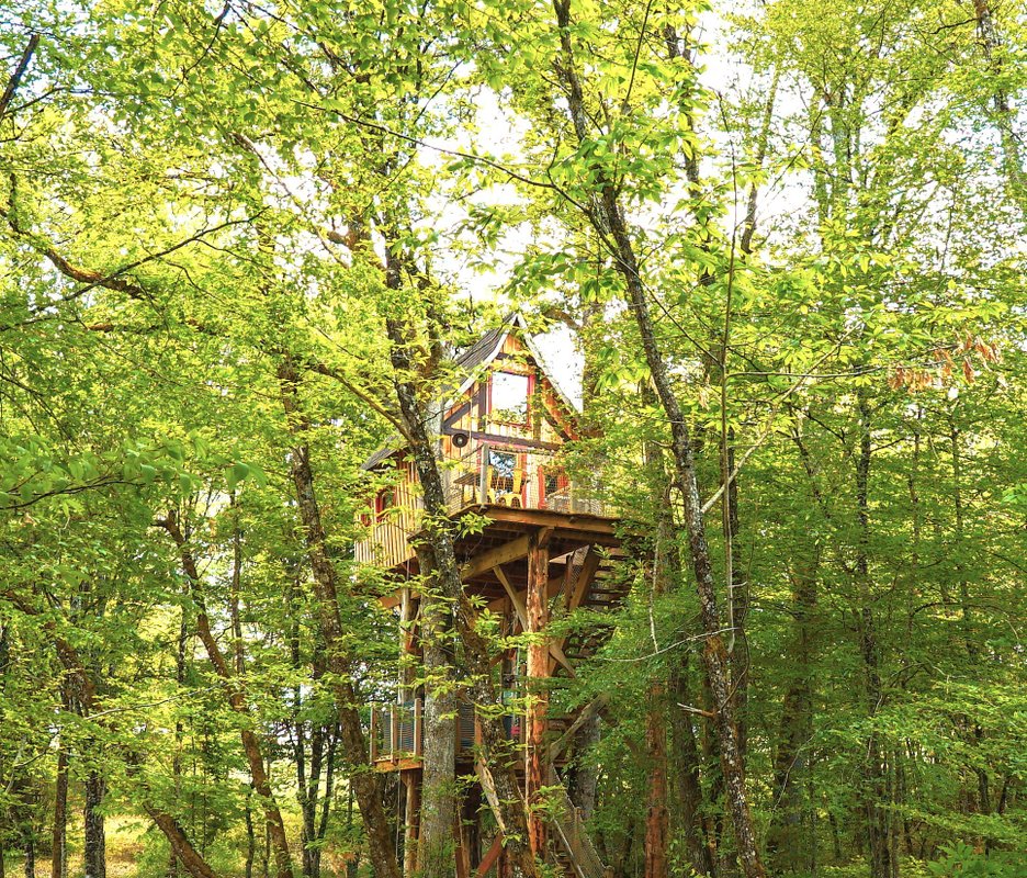 Cabane avec Spa "Cartoon" à Lamothe-Fénelon (1)