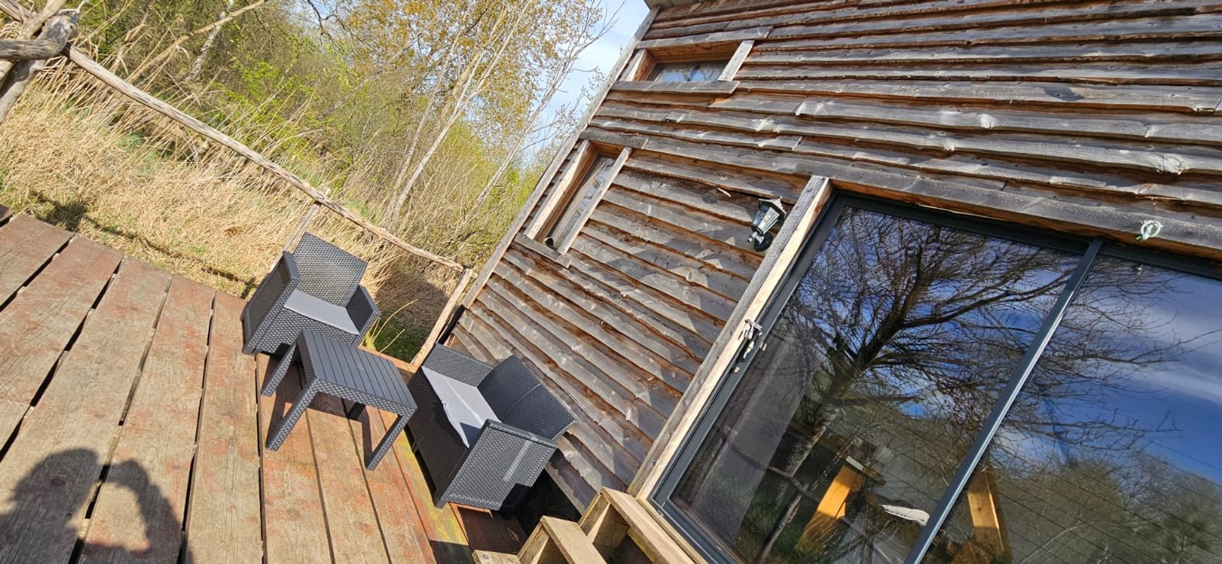 Proche provins tiny house au bord de l’eau · forêt à Soisy Bouy (12)
