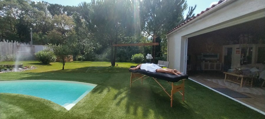 Hébergement AbracadaRoom : "M"ANON-Dôme Géodésique, piscine, spa et sauna. - Image 48