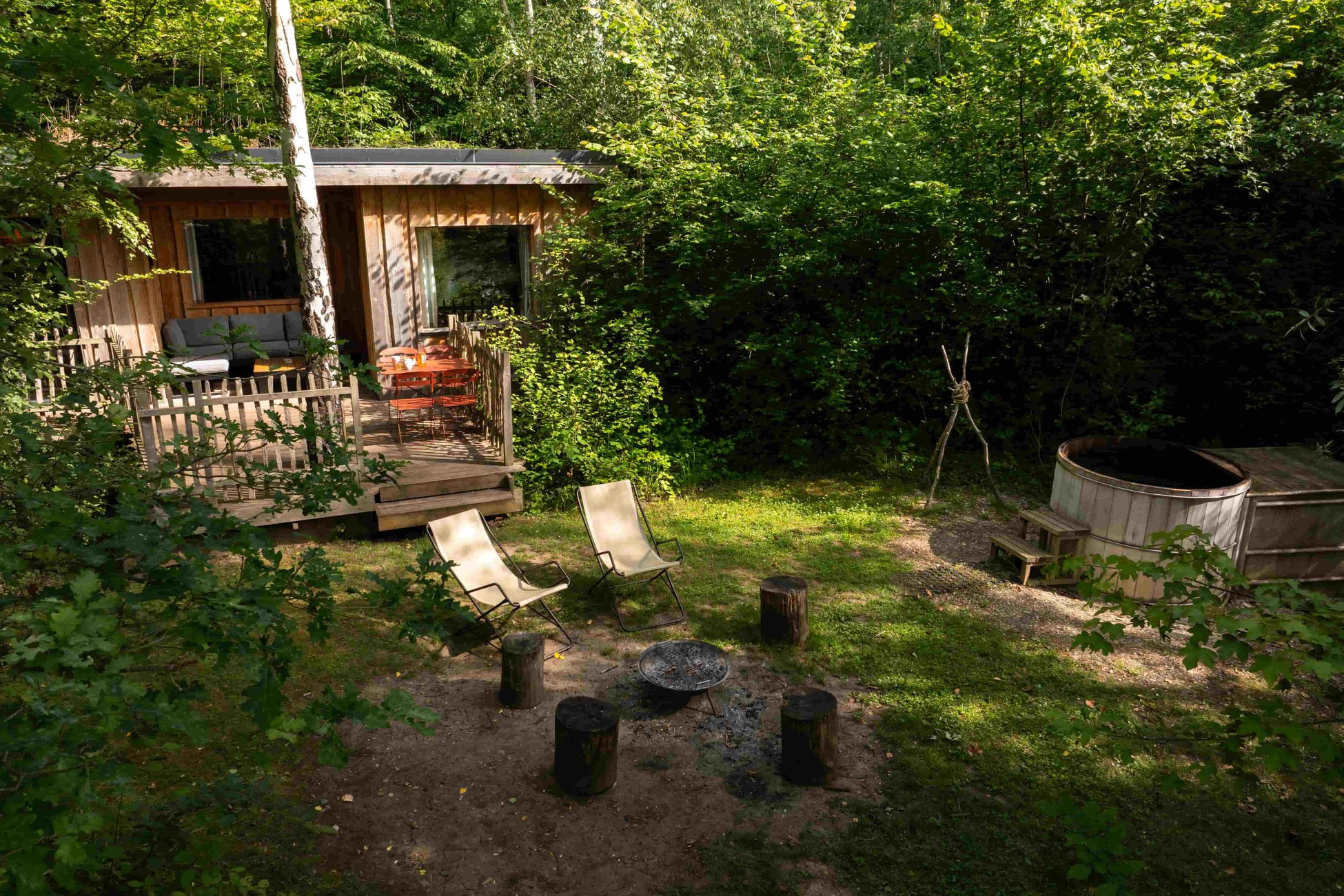 Hébergement UnicStay : Cabane Spa Ecrin de Jade à St-Léger-Aux-Bois