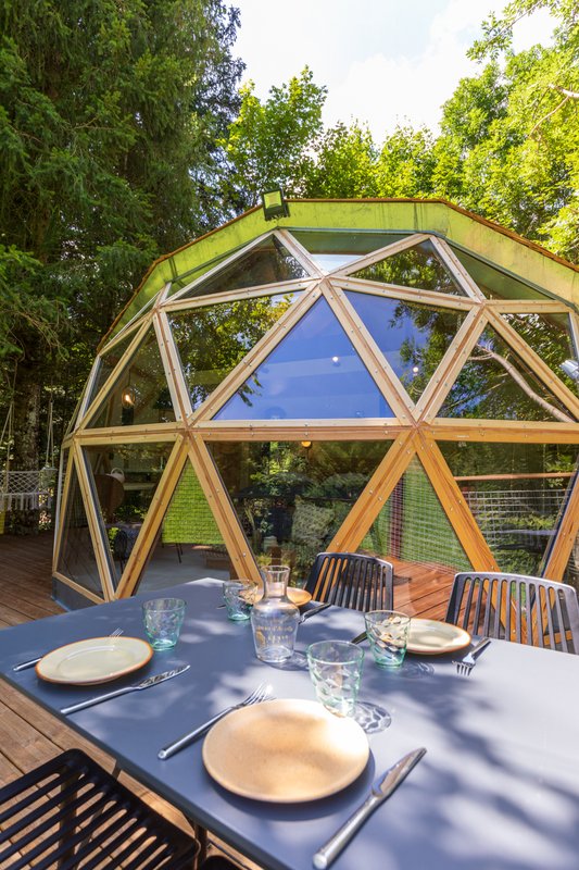 Dôme panoramique, une immersion totale dans la nature à Autrans (16)